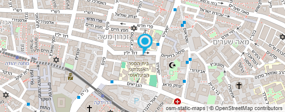 מפת הגעה אל דפוס יוסי גרף