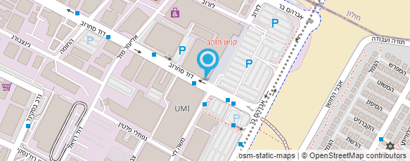 מפת הגעה אל ספיישל מידות גדולות לגבר