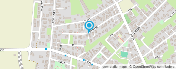 מפת הגעה אל בית הספר למצויינות בשחייה