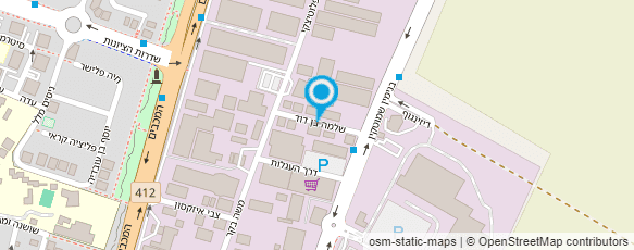 מפת הגעה אל אגודת עניין של חיים