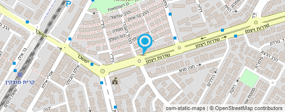 מפת הגעה אל ג.מ. אדריכלות ובינוי בע"מ