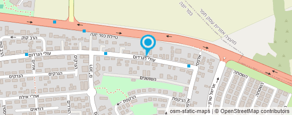 מפת הגעה אל המשפחתון של רחל