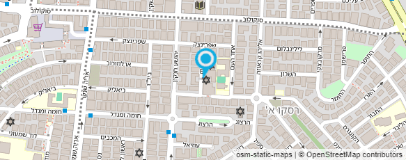 מפת הגעה אל "בנות ציון" בית ספר תורני