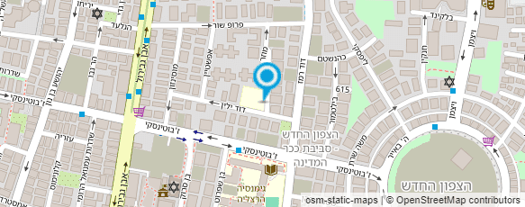 מפת הגעה אל מרכז השירות הפסיכולוגי חינוכי