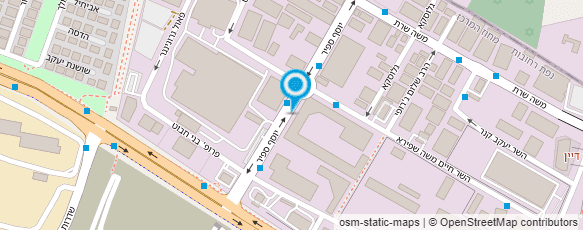 מפת הגעה אל אורטופדיקה - שטינר (ג.ש. 1992) בע"מ