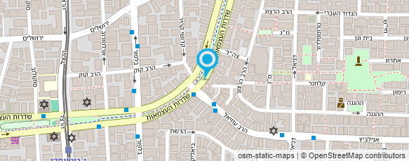 מפת הגעה אל עו"ד כנרת שמיר מסיקה