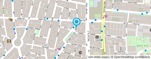 מפת הגעה אל זילברמן שרה מפת הגעה אל זילברמן שרה