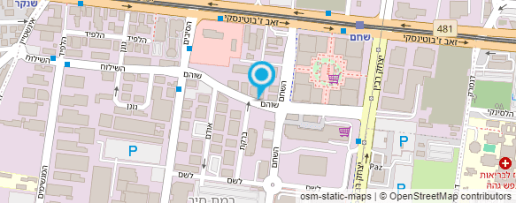 מפת הגעה אל לימודפון - מדריך טלפונים ארצי