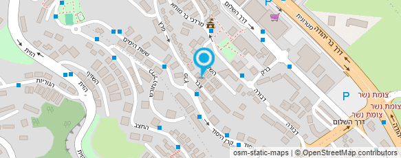 מפת הגעה אל מועצה דתית ולשכת הרבנות נשר