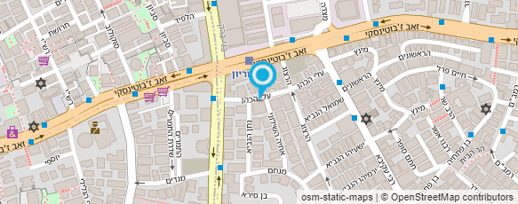 מפת הגעה אל כללית סמייל