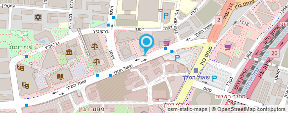 מפת הגעה אל עו"ד דחוח גיל