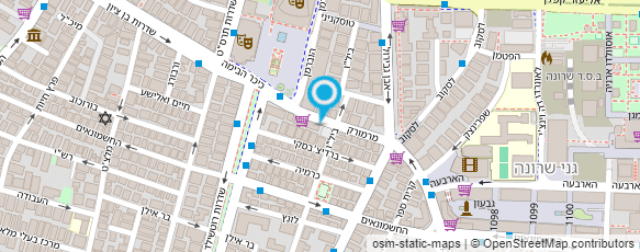 מפת הגעה אל אשכנזי ראובן