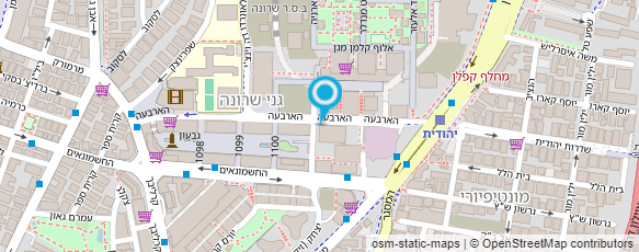 מפת הגעה אל עו"ד כהנא לירון