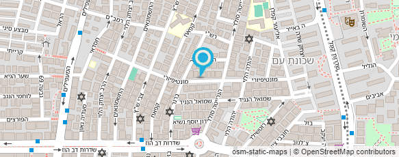 מפת הגעה אל ד"ר ציק דוד