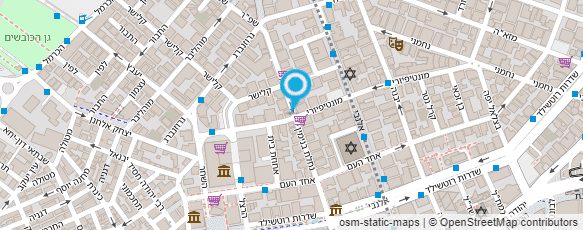 מפת הגעה אל מוטל טקסטיל