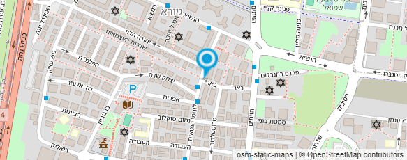 מפת הגעה אל רונית- עיצוב שיער לנשים