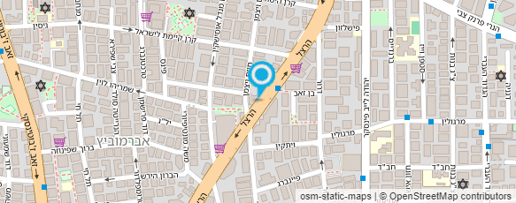 מפת הגעה אל המספרה של ניסן