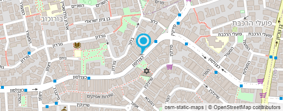 מפת הגעה אל הילולא - דקל אברהם