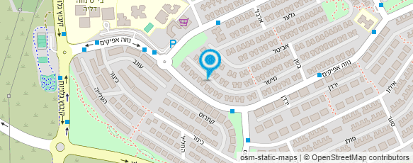 מפת הגעה אל ענת שרר קלינאית תקשורת