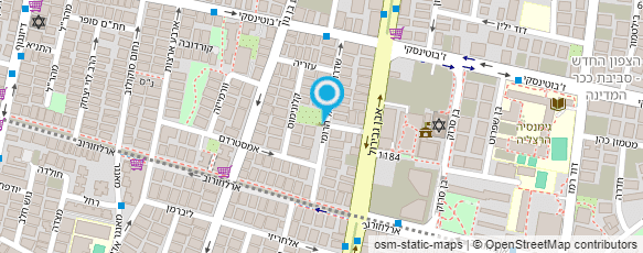 מפת הגעה אל המחנות העולים - מרכז הדרכה ארצי