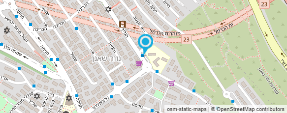 מפת הגעה אל המחנות העולים - אשכול צפון