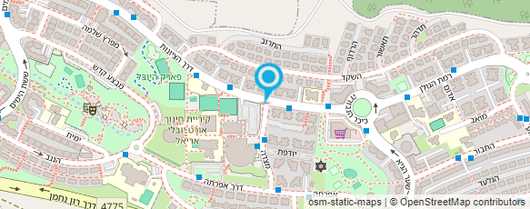 מפת הגעה אל ערן גוזי-עיצוב שיער מפת הגעה אל ערן גוזי-עיצוב שיער