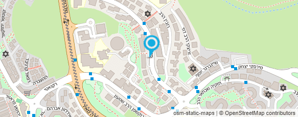 מפת הגעה אל גורדון יהודה - טיפול באסטמה