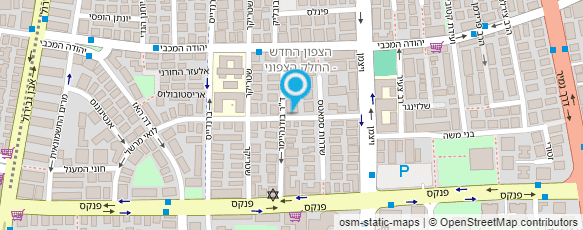 מפת הגעה אל פונגר - שגיב אדריכלים