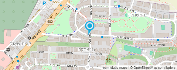 מפת הגעה אל ד"ר מזור יואב