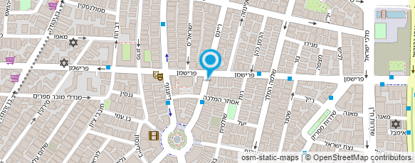 מפת הגעה אל T.L.V מדיקל סנטר ת"א