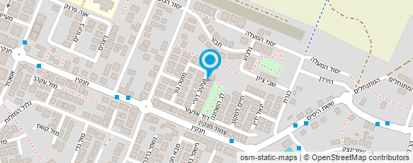 מפת הגעה אל ד"ר שטרר ניר