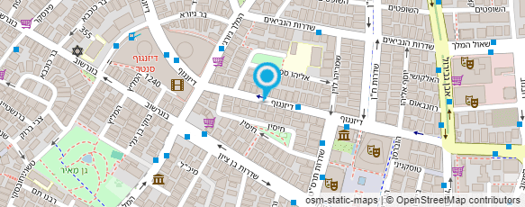 מפת הגעה אל סנדלריה אקספרס רפאל