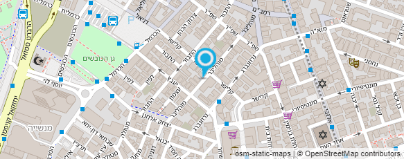 מפת הגעה אל מוני סוכניות אופנה