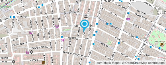 מפת הגעה אל טל יבוא ושיווק בנימיני שלמה