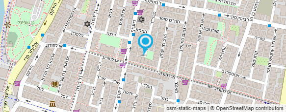 מפת הגעה אל ועידת העיר