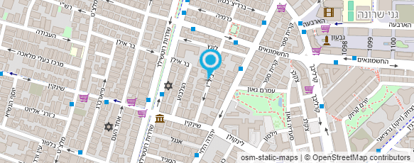 מפת הגעה אל טלילה רוזנבלום