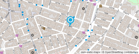 מפת הגעה אל מאיר גרוס-מח לקידום נוער