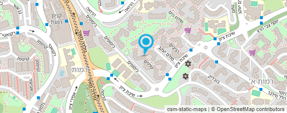 מפת הגעה אל רותי מלכיאל מעצבת פנים