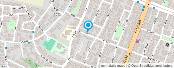 מפת הגעה אל חני רותם - מעצבת פנים