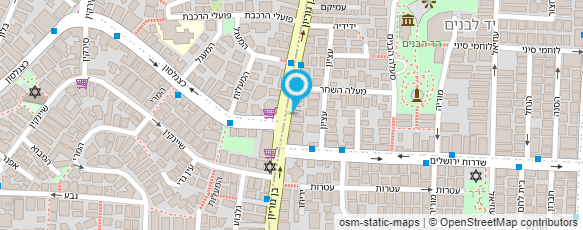 מפת הגעה אל ספק מרכזי צבעים מפת הגעה אל ספק מרכזי צבעים