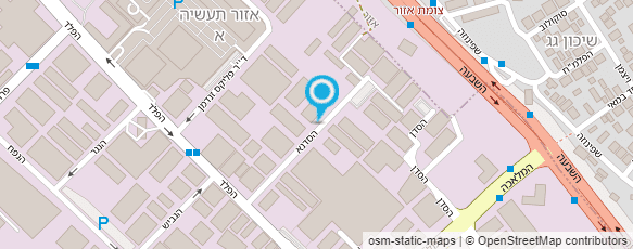 מפת הגעה אל ס.פ.ו - דומוטק בע"מ