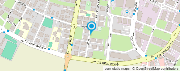 מפת הגעה אל אילן בניה ופיתוח