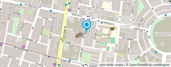 מפת הגעה אל ד"ר יוסף נאומובסקי