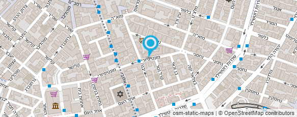 מפת הגעה אל עו"ד ונוטריון יצחק מירון