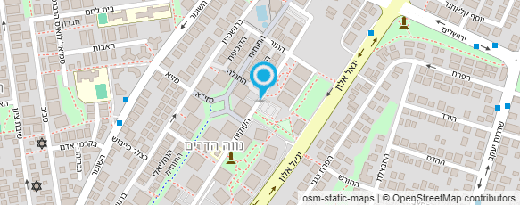 מפת הגעה אל החברה העירונית ראשל"צ לתרבות ספורט ונופש בע"מ