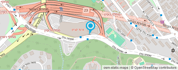 מפת הגעה אל ד"ר גב - המרכז הבריאותי