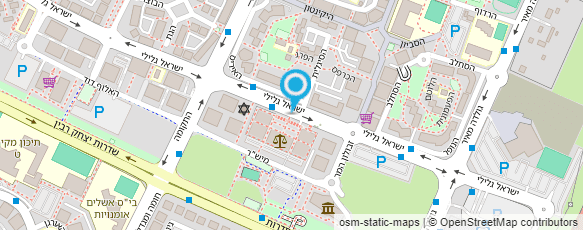 מפת הגעה אל עו"ד סבן יוסי