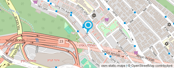 מפת הגעה אל בית אבא חושי - נוה שאנן