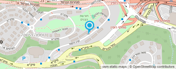 מפת הגעה אל ד"ר דוידזון סרג'ו