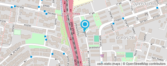 מפת הגעה אל סטודיו פרץ